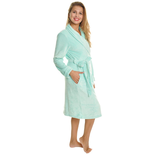 Mix-and-Match Premium Plush Bathrobe (1-Pack)