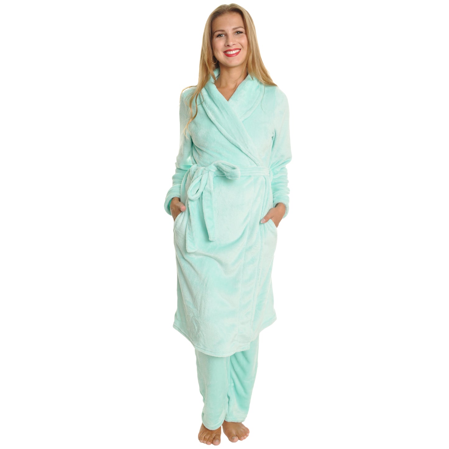 Mix-and-Match Premium Plush Bathrobe (1-Pack)