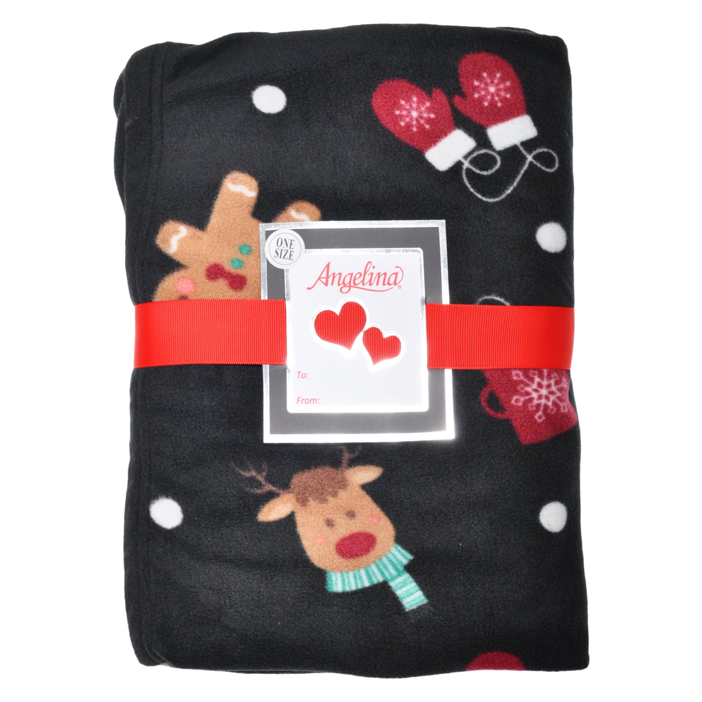 Cozy Fleece Hooded Wearable Blanket (1-Pack)