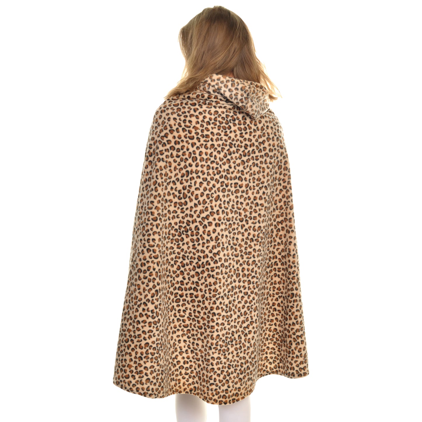 Cozy Fleece Hooded Wearable Blanket (1-Pack)