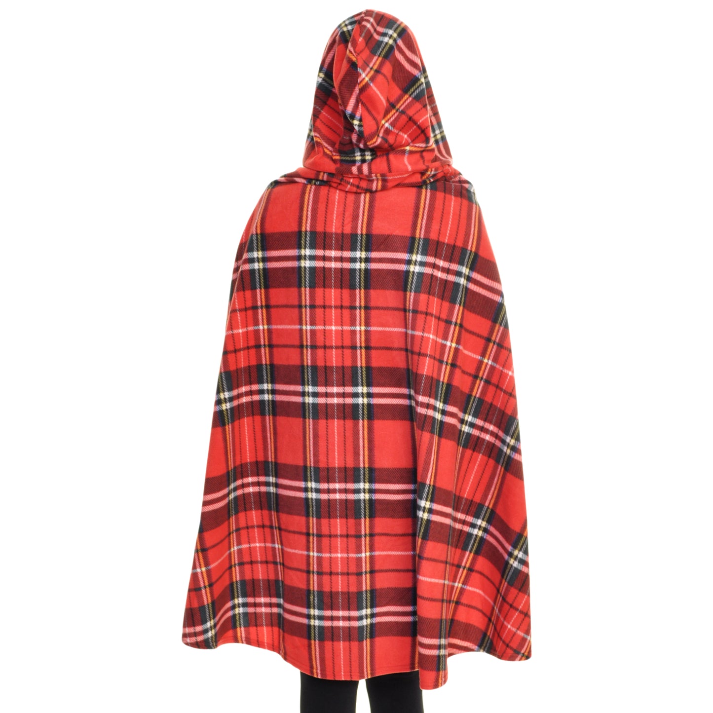 Cozy Fleece Hooded Wearable Blanket (1-Pack)