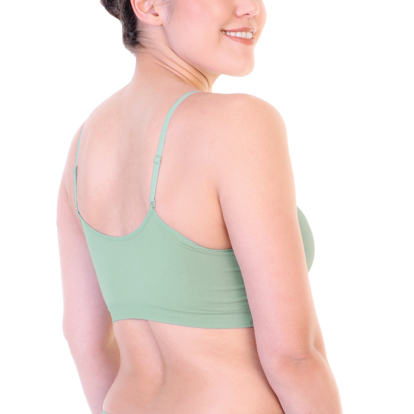 Seamless Bralette with Convertible Straps (6-Pack)