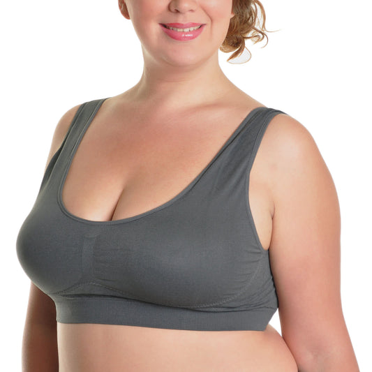 Wire-Free Seamless Classic Bras (6-Pack)