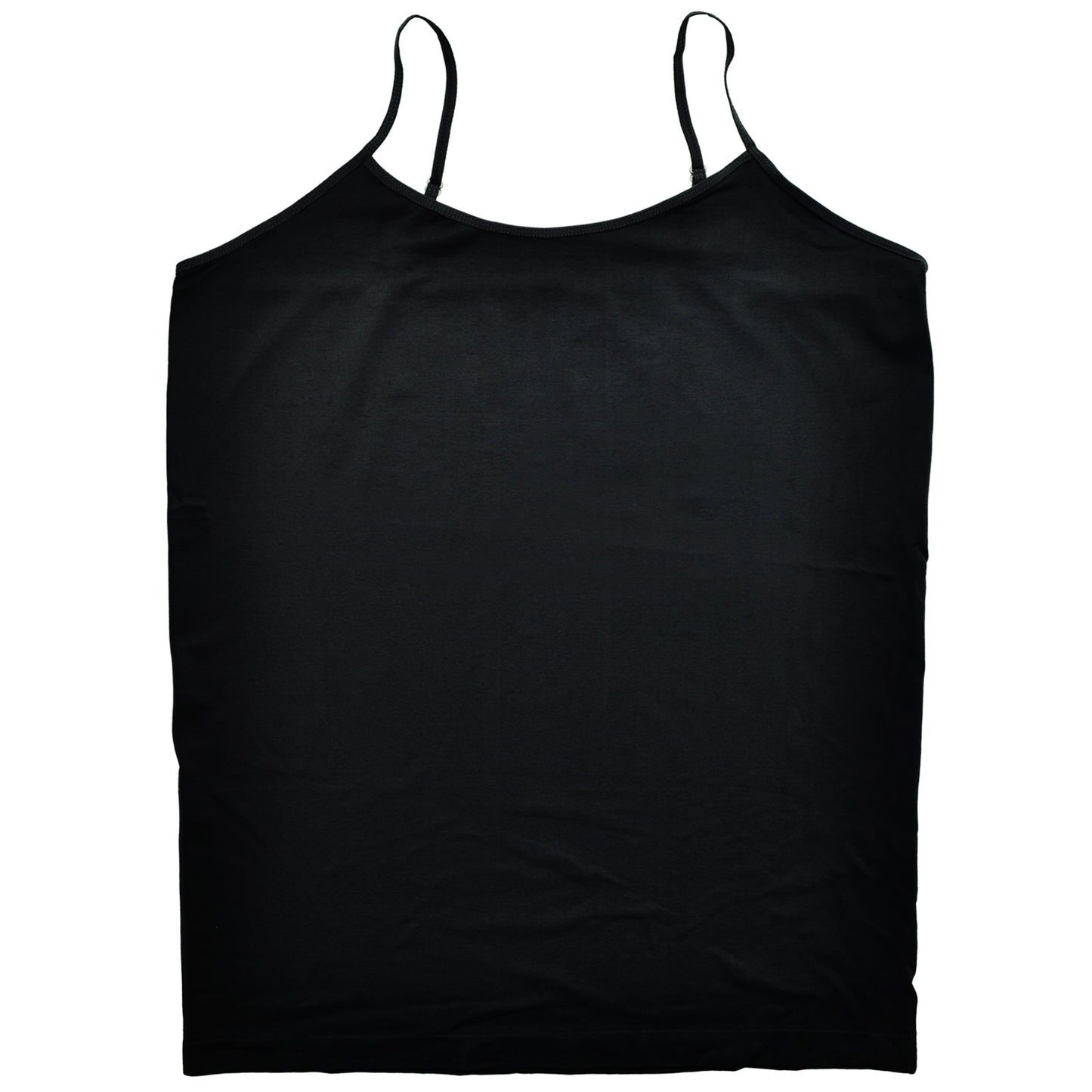 Seamless Tank Top with Adjustable Spaghetti Straps (1 or 6 Pack)