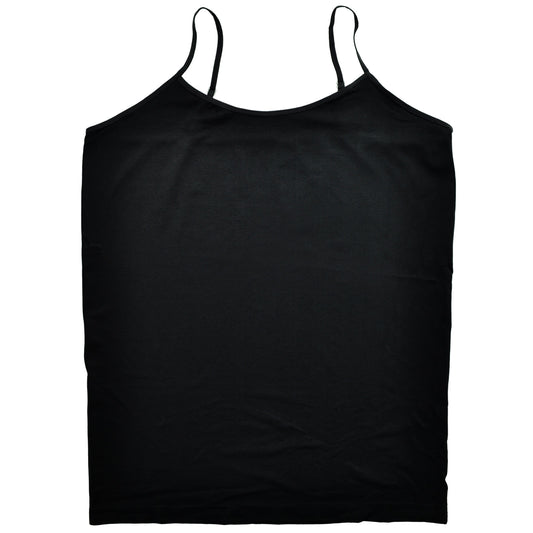 Seamless Tank Top with Adjustable Spaghetti Straps (1 or 6 Pack)
