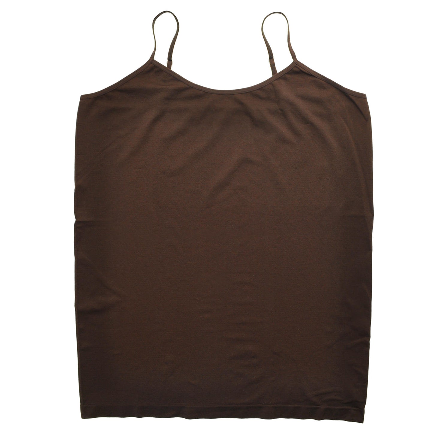 Seamless Tank Top with Adjustable Spaghetti Straps (1 or 6 Pack)