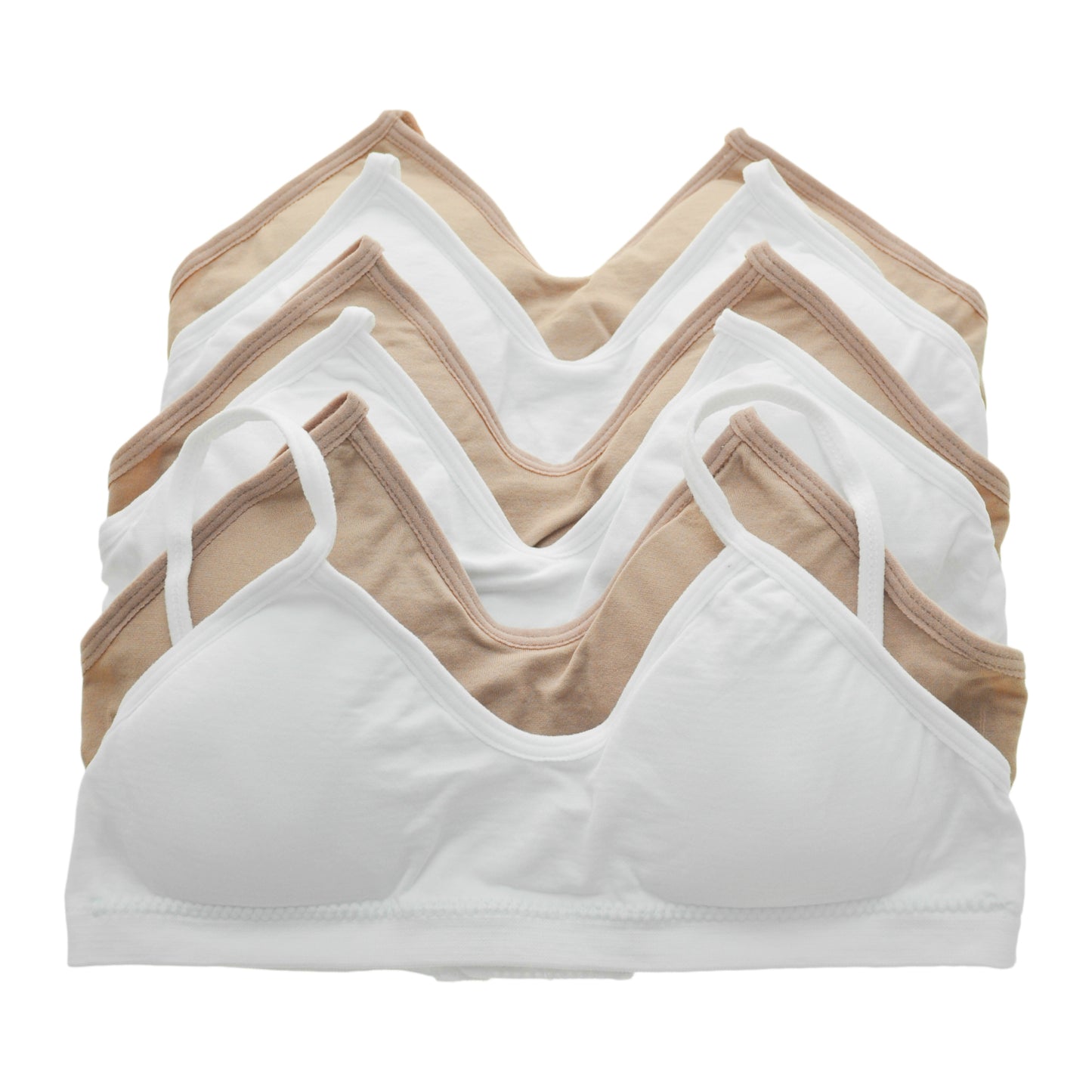 Seamless Padded Training Bra (6-Pack)