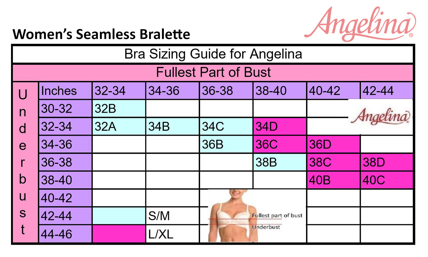 Seamless U-Back Bralette with Adjustable Straps (6-Pack)