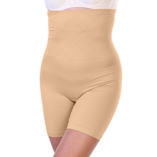 Seamless High Waist Light Control Shaper Panties (6-Pack)