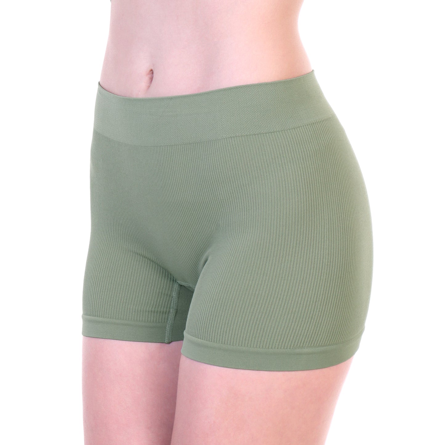 Seamless Wire-Free Microfiber Bralette and Boyshort Panties (6 or 12 Pack)