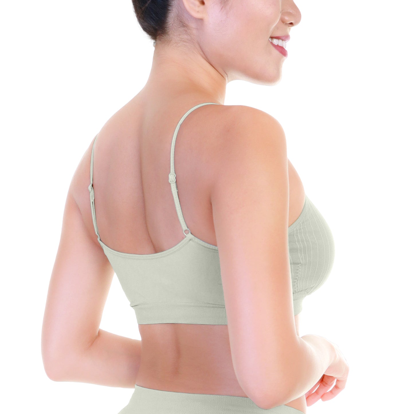 Seamless Wireless Microfiber Bralette and Boyshort Panties (6-Pack)