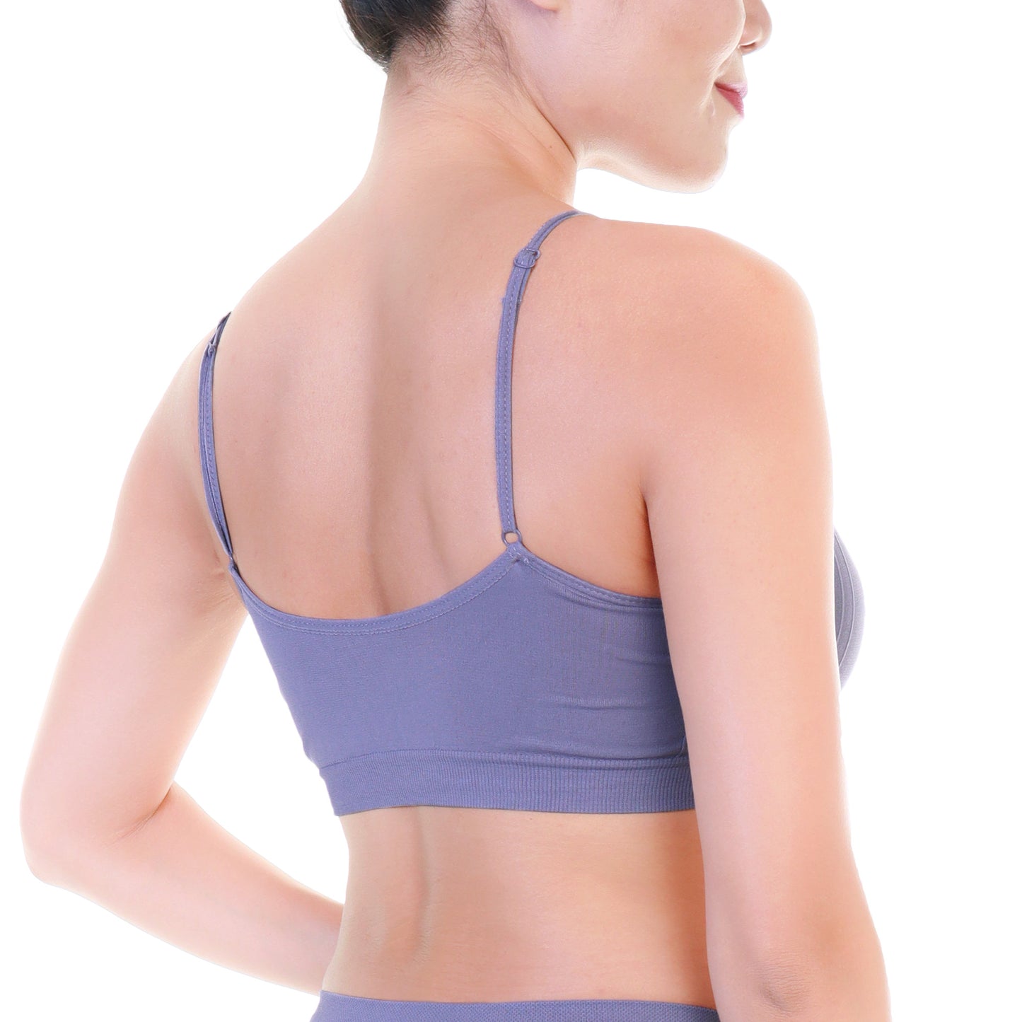 Seamless Wireless Microfiber Bralette and Boyshort Panties (6-Pack)