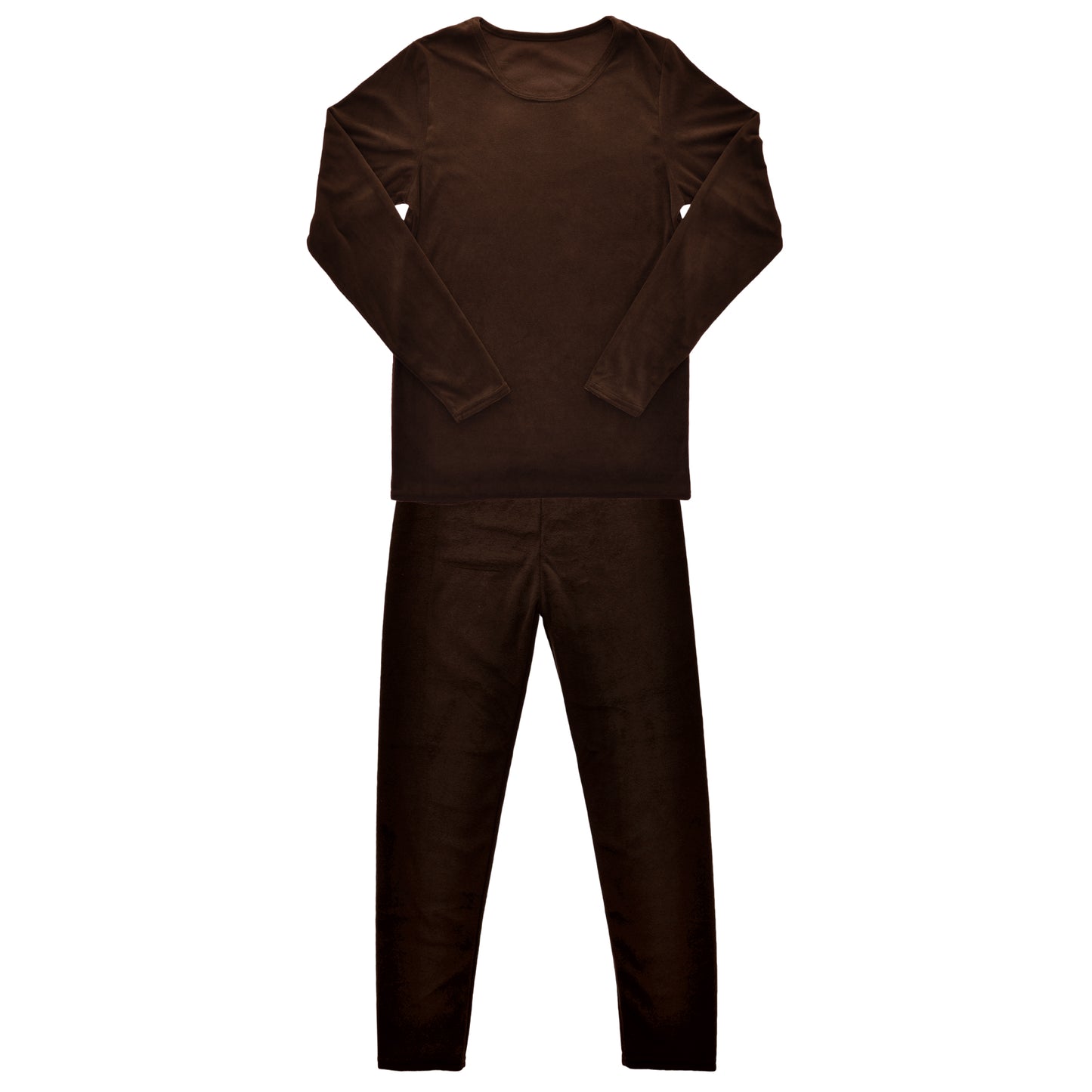 Womens Velvet Long Sleeve Thermal Set (1-Pack)