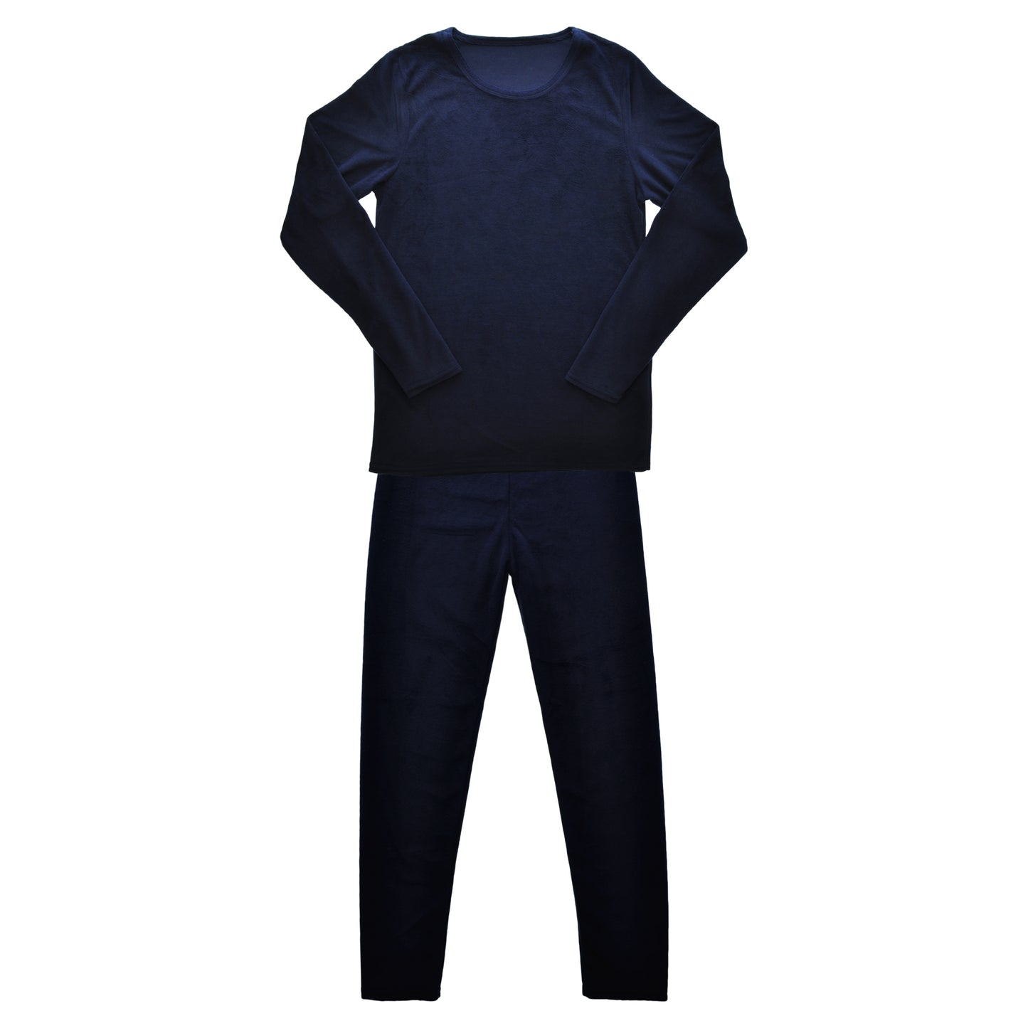Womens Velvet Long Sleeve Thermal Set (1-Pack)