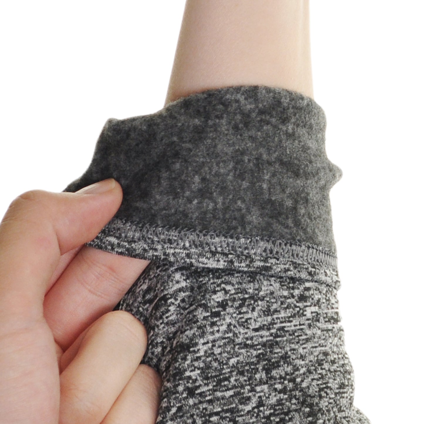 Men's Brushed Fleece Long-Sleeve Crewneck Thermal Tops (3-Pack)