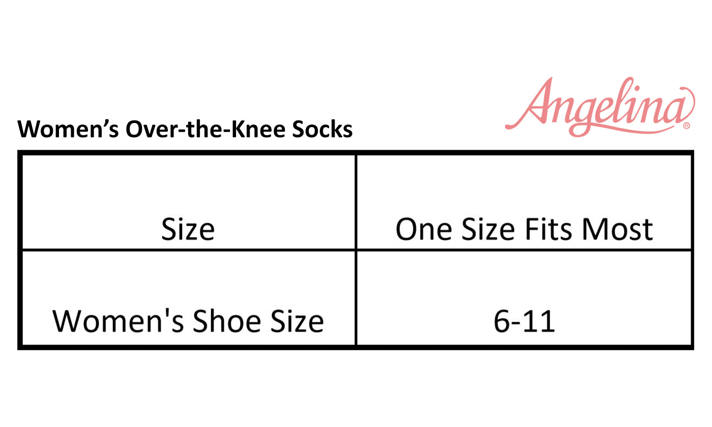 Winter Fur Trim Knee Socks (1-Pack)