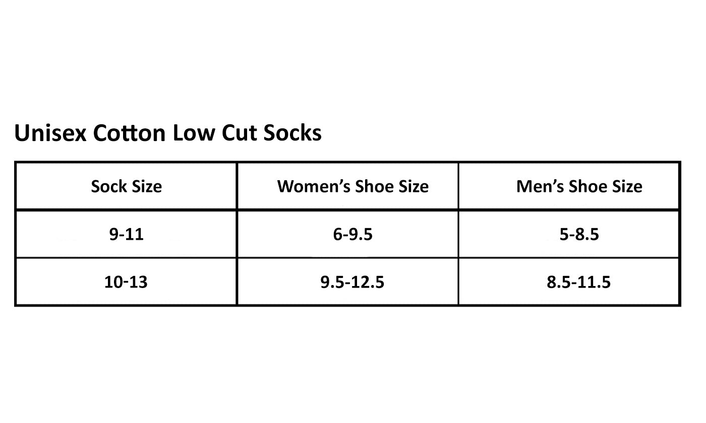 Unisex Ankle Socks with Arch Support and Cushioned Soles (12-Pairs)