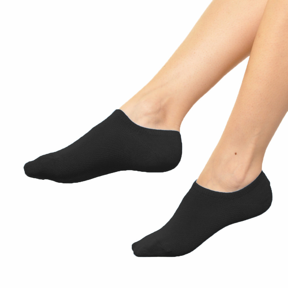No-Show Socks With Non-Slip Silicone Patch (12-Pairs)