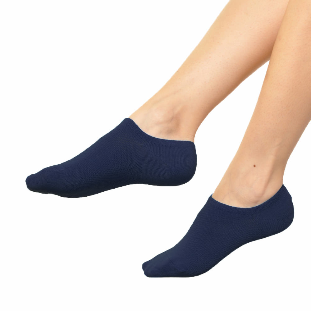 No-Show Socks With Non-Slip Silicone Patch (12-Pairs)
