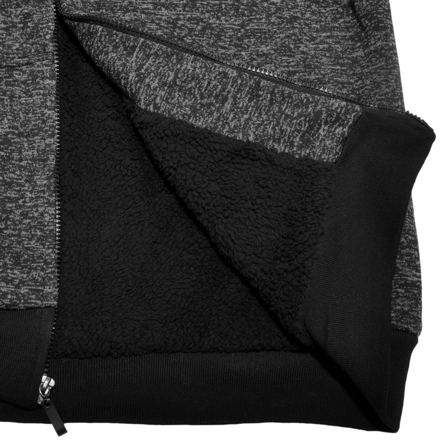 Boy's Full-Zip Sherpa-Lined Hoodie Jacket with Pockets (1-Pack)