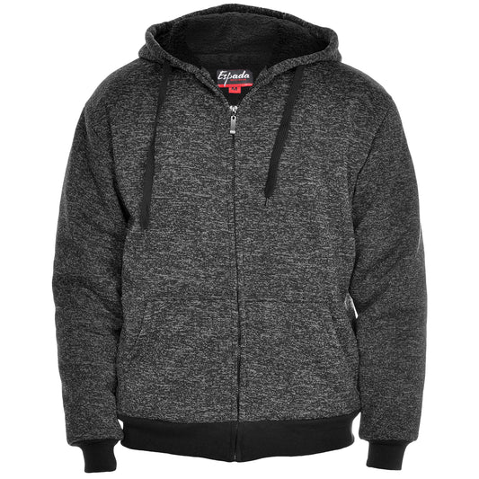 Men's Full-Zip Sherpa-Lined Hoodie Jacket (1-Pack)