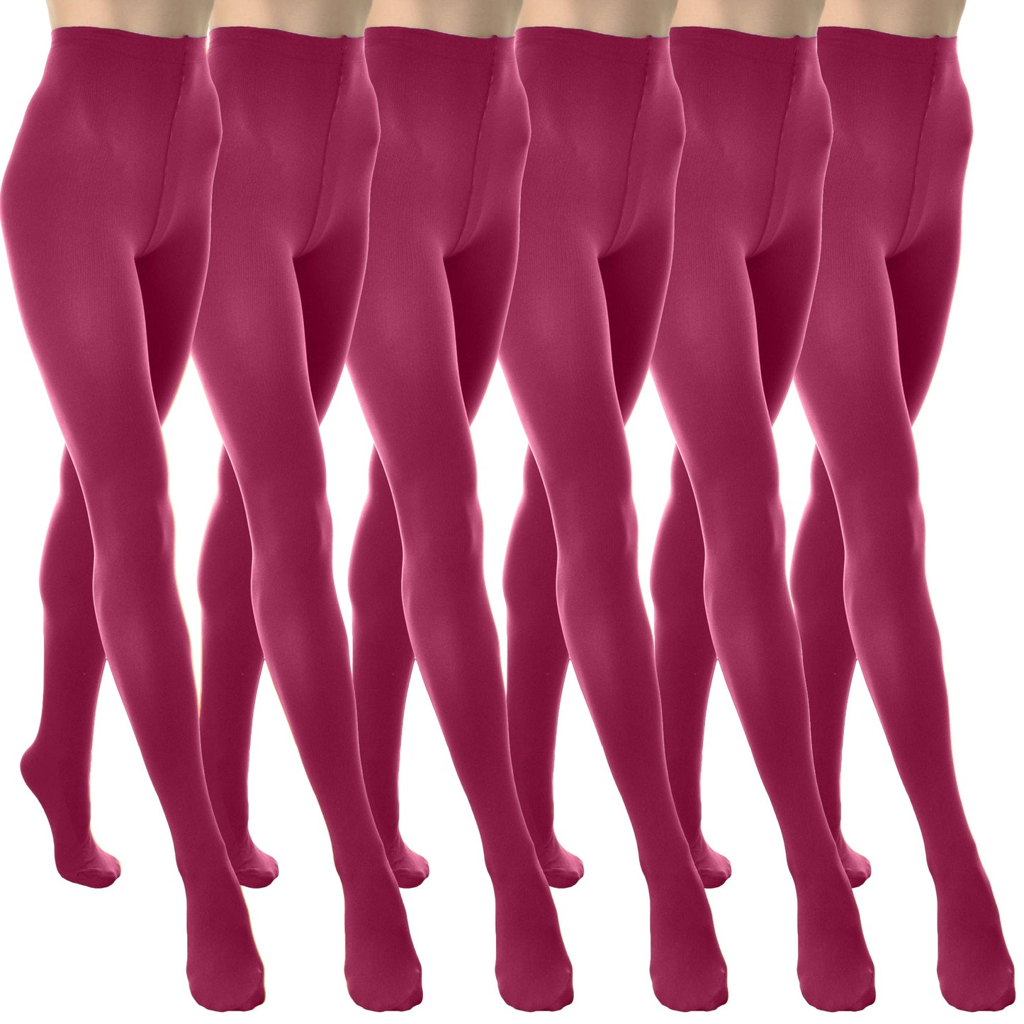 Winter Warmth Brushed Interior Thermal Tights (1-6 Pack)