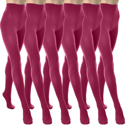 Winter Warmth Brushed Interior Thermal Tights (1-6 Pack)