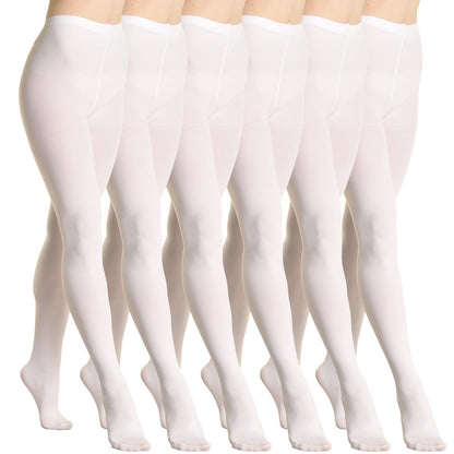 Winter Warmth Brushed Interior Thermal Tights (1-6 Pack)