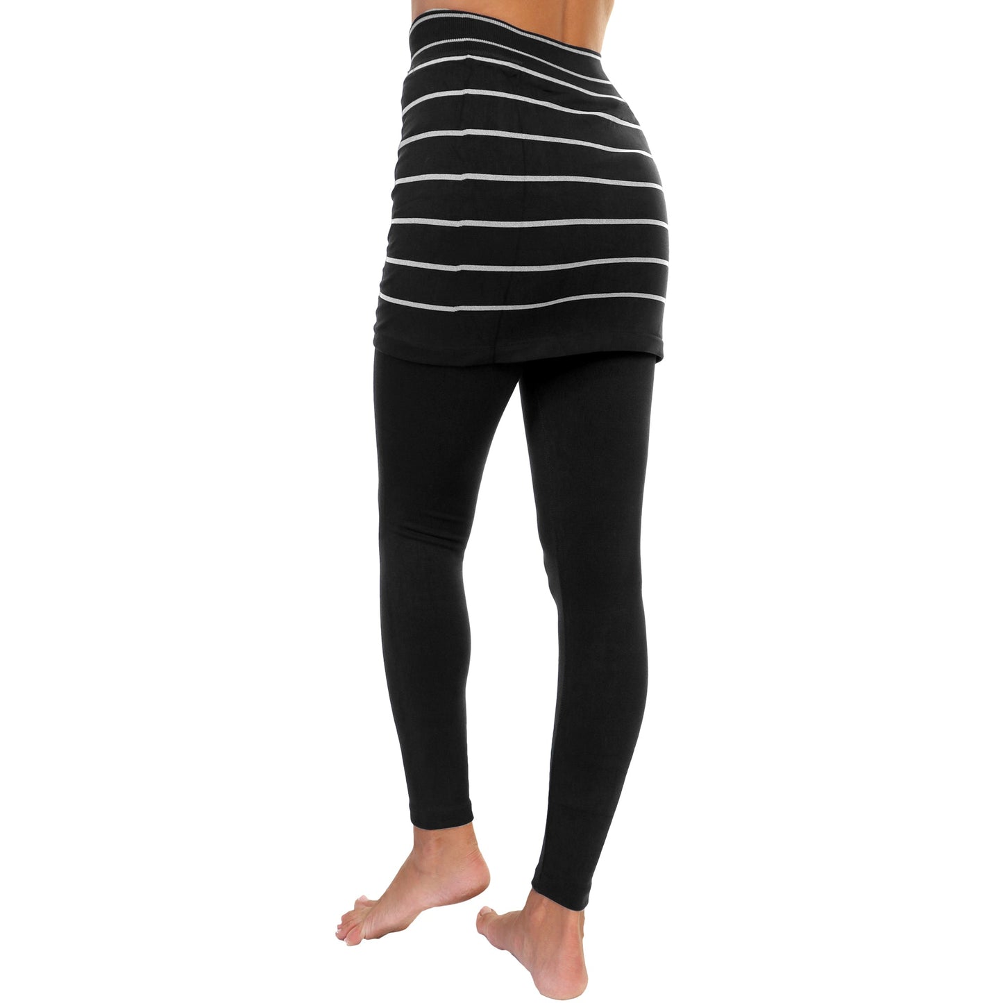 Blend Mini Skirt Leggings, Regular and Queen Size (1-Pack)