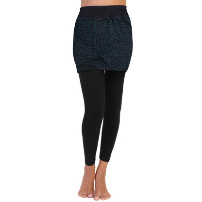 Blend Mini Skirt Leggings, Regular and Queen Size (1-Pack)