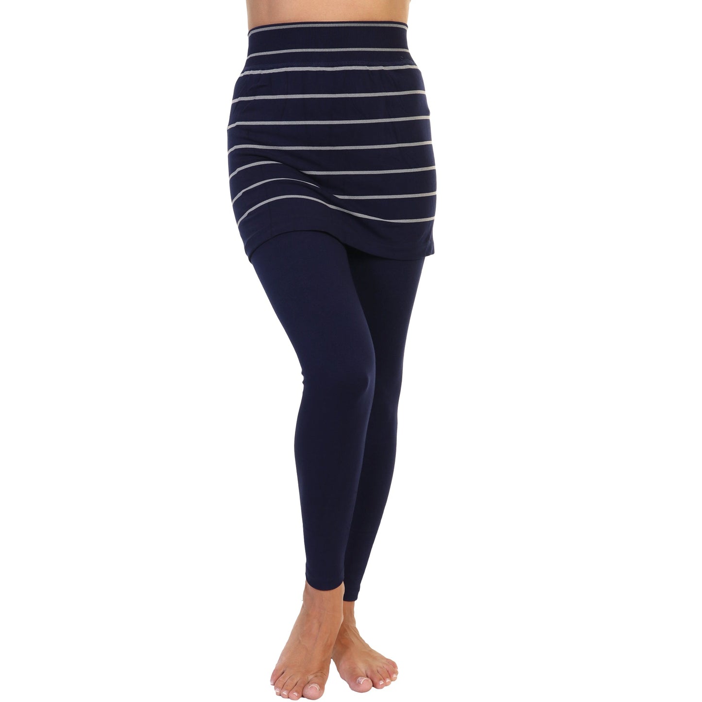Blend Mini Skirt Leggings, Regular and Queen Size (1-Pack)