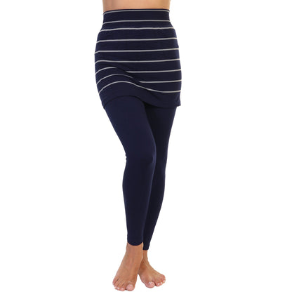 Blend Mini Skirt Leggings, Regular and Queen Size (1-Pack)