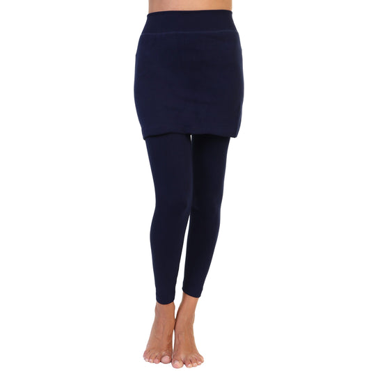 Blend Mini Skirt Leggings, Regular and Queen Size (1-Pack)