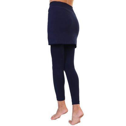 Blend Mini Skirt Leggings, Regular and Queen Size (1-Pack)
