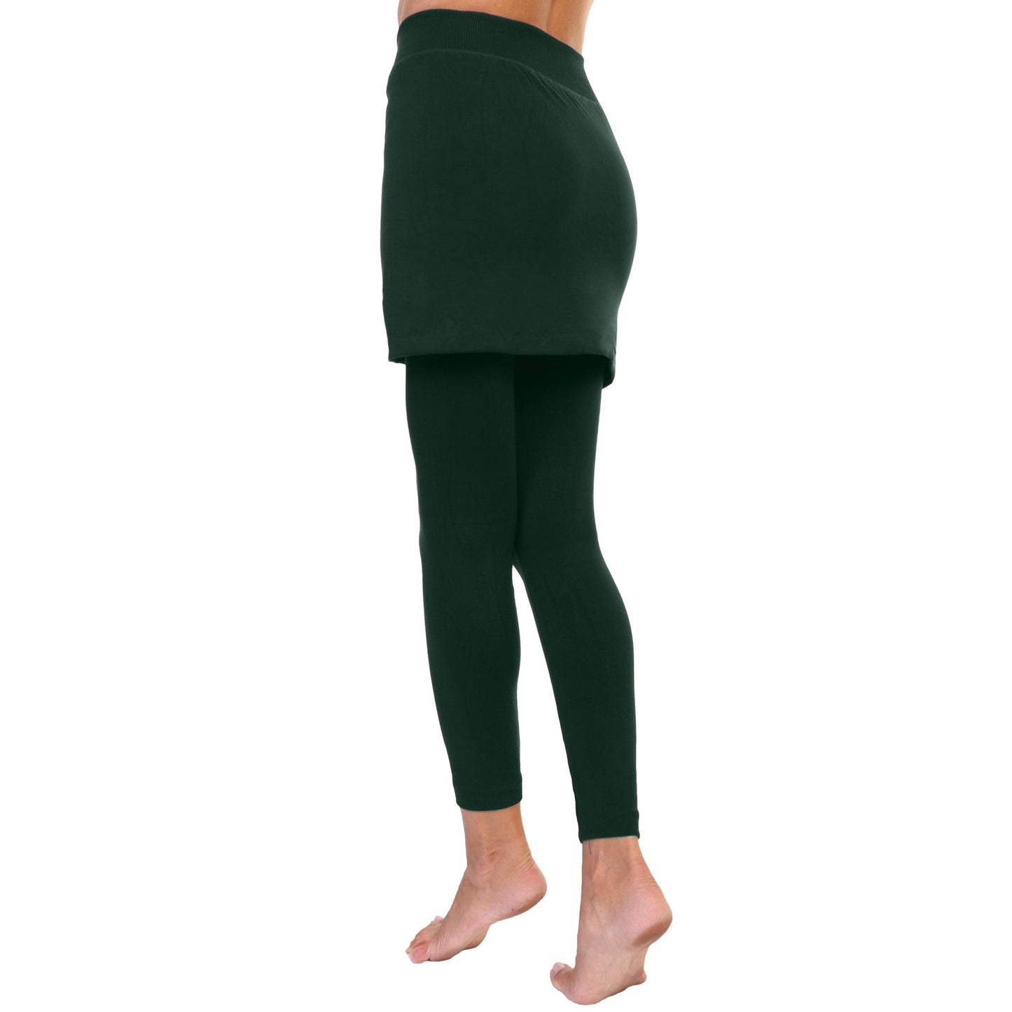 Blend Mini Skirt Leggings, Regular and Queen Size (1-Pack)