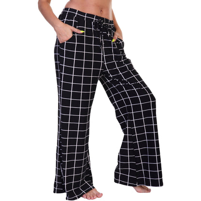 Mid-rise Palazzo Pants with Pockets (1 or 4 Pack)