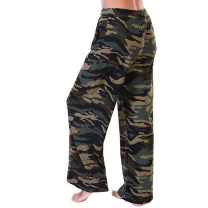 Mid-rise Palazzo Pants with Pockets (1 or 4 Pack)
