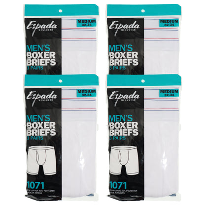 Mens Comfort Boxer Briefs (12-Pack)