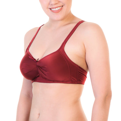 Wire-free Full Coverage Bras with Adjustable Straps (6-Pack)