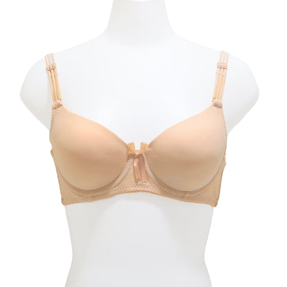 Wired, Push-Up Padded A Cup Bras with Convertible Straps (6-Pack)