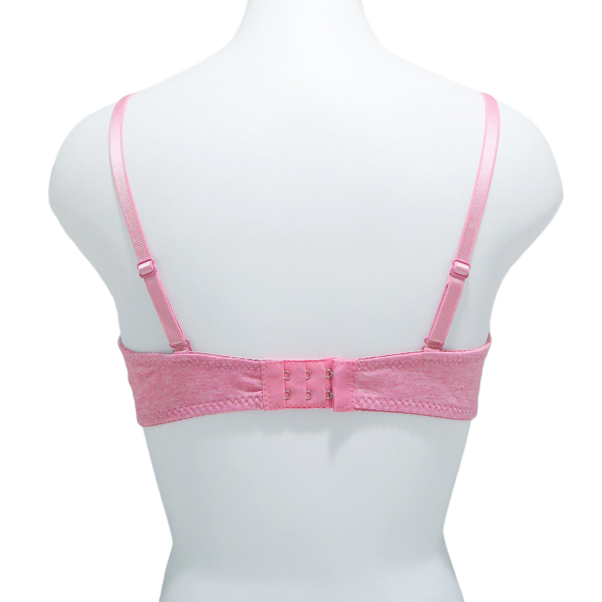 Wire-Free Cotton Marled A Cup Bra (6-Pack)