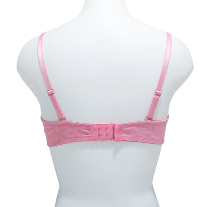 Wire-Free Cotton Marled A Cup Bra (6-Pack)