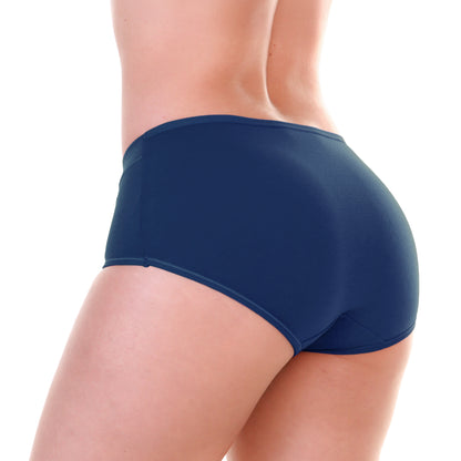 Classic Cotton Mid-Rise Brief Panties (6-Pack)