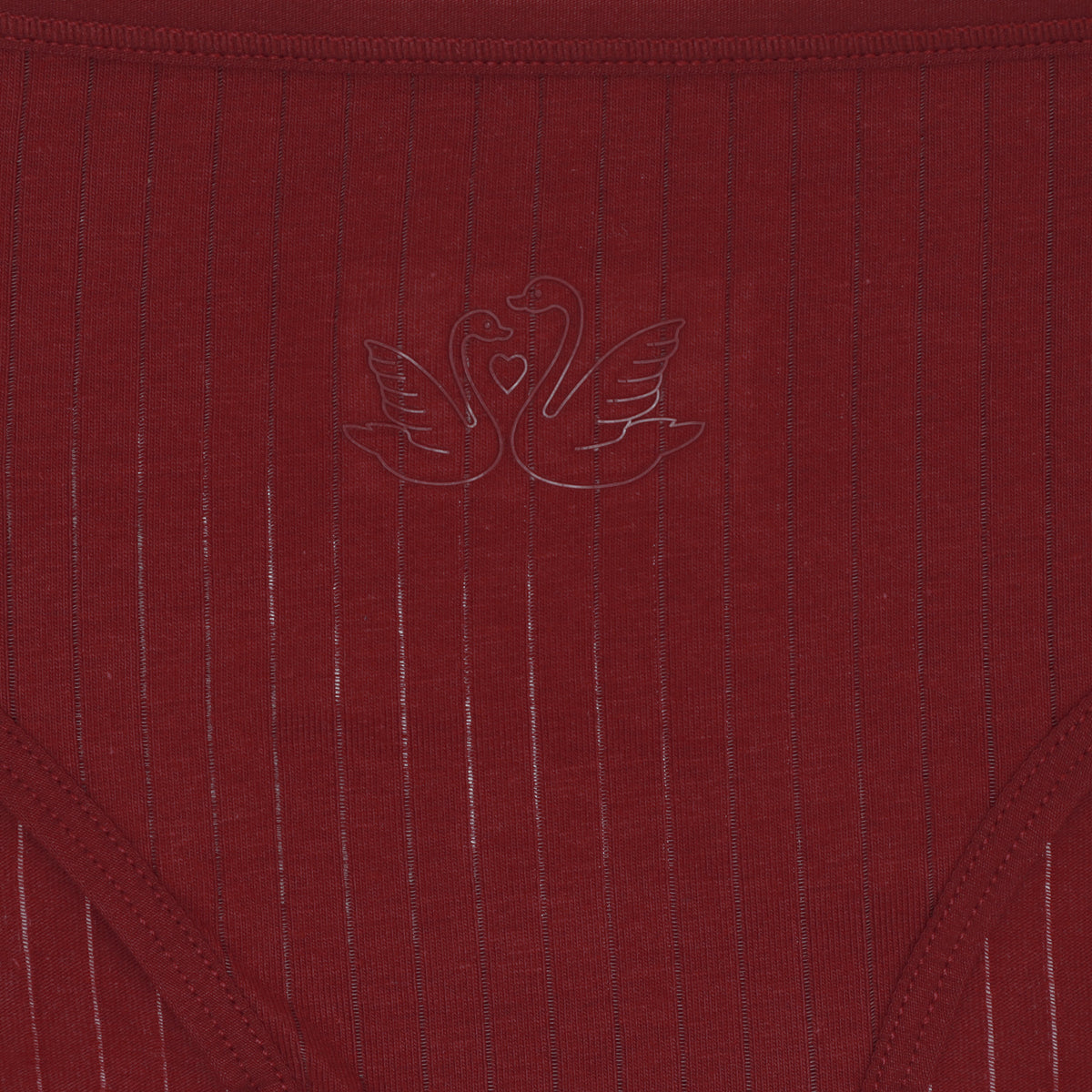 Cotton Bikini Panties with Ribbed Design (6-Pack)