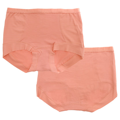 Mid Rise Cotton Brief Panties with Ruffle-Trim Waist (6-Pack)