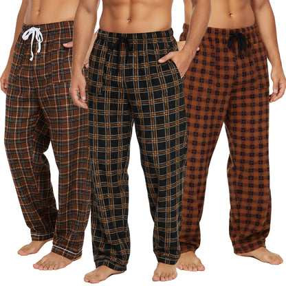 Men's COZY Fleece Pajama Pants (3 Pack)
