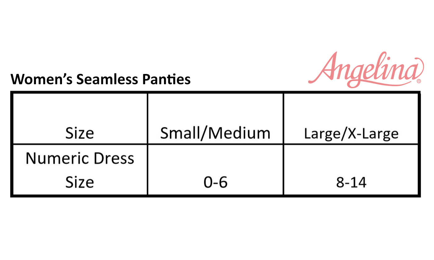 Seamless Boyshort Panties with Side Cutout Detail (6-Pack)
