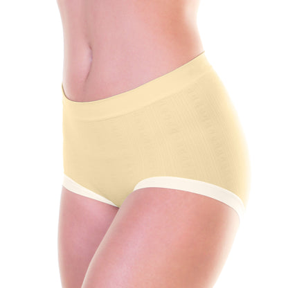 Seamless Classic Mid-Rise Briefs (6-Pack)