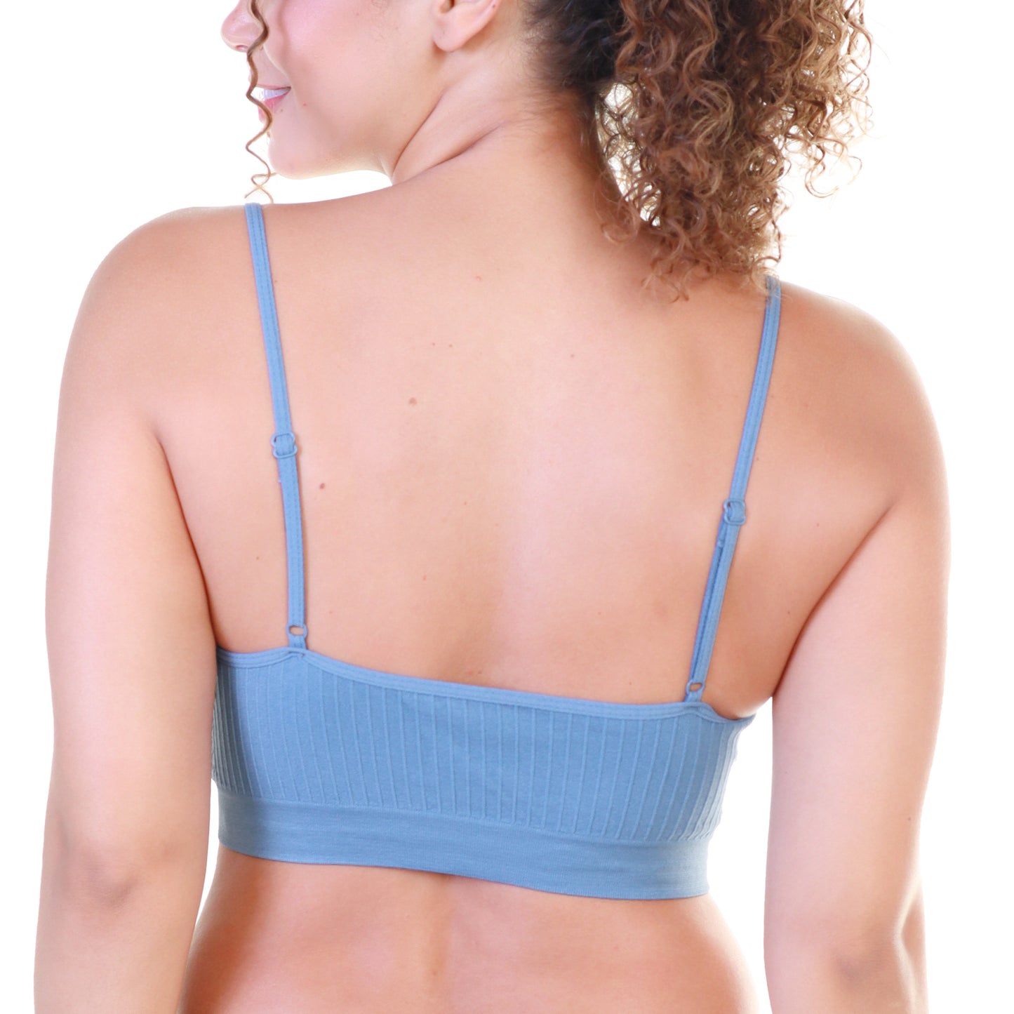 Seamless Bralette with Adjustable Straps (6-Pack)