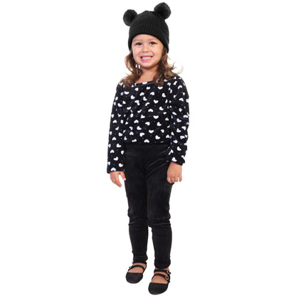 Mommy and Me Velvet Patterned Leggings (3-Pack)